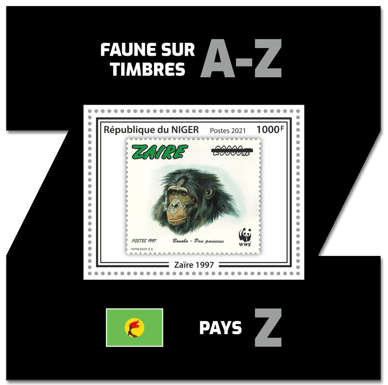 n° 1289  - Timbre NIGER Blocs et feuillets