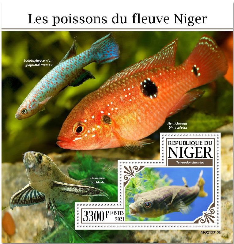 n° 1304  - Timbre NIGER Blocs et feuillets