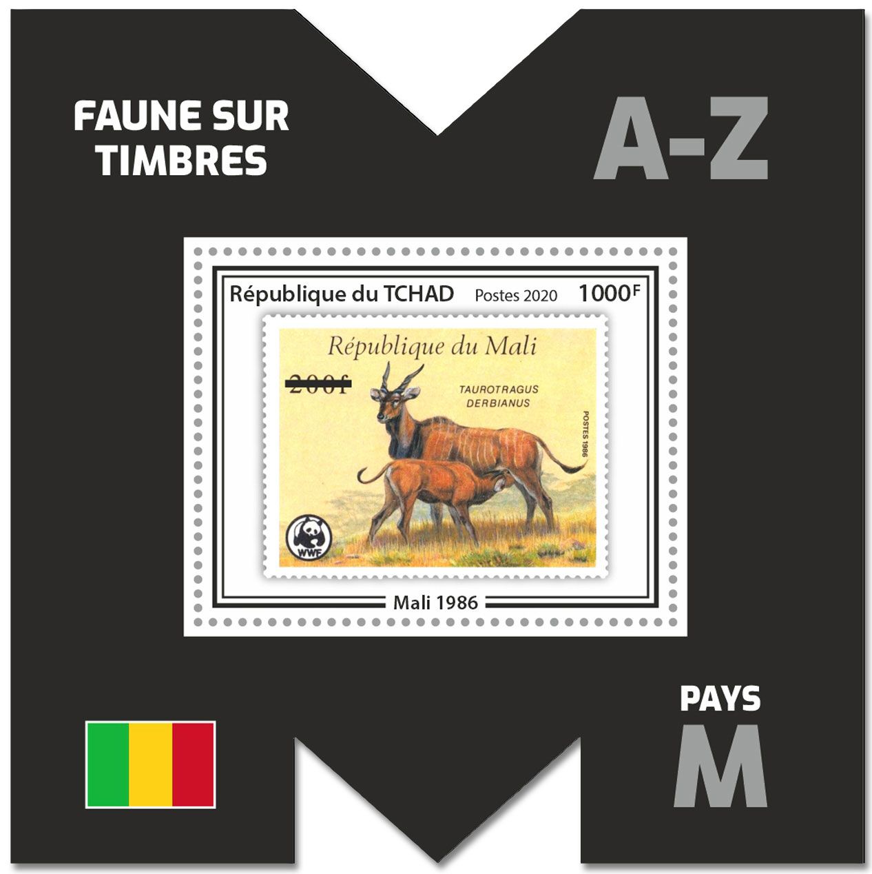 n° 311  - Timbre TCHAD Blocs et feuillets