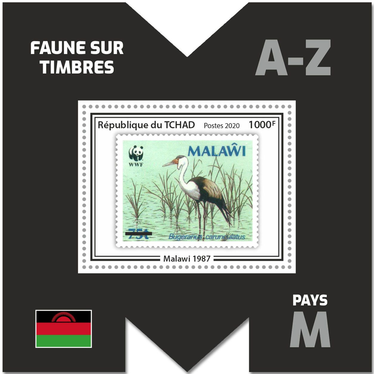 n° 313  - Timbre TCHAD Blocs et feuillets