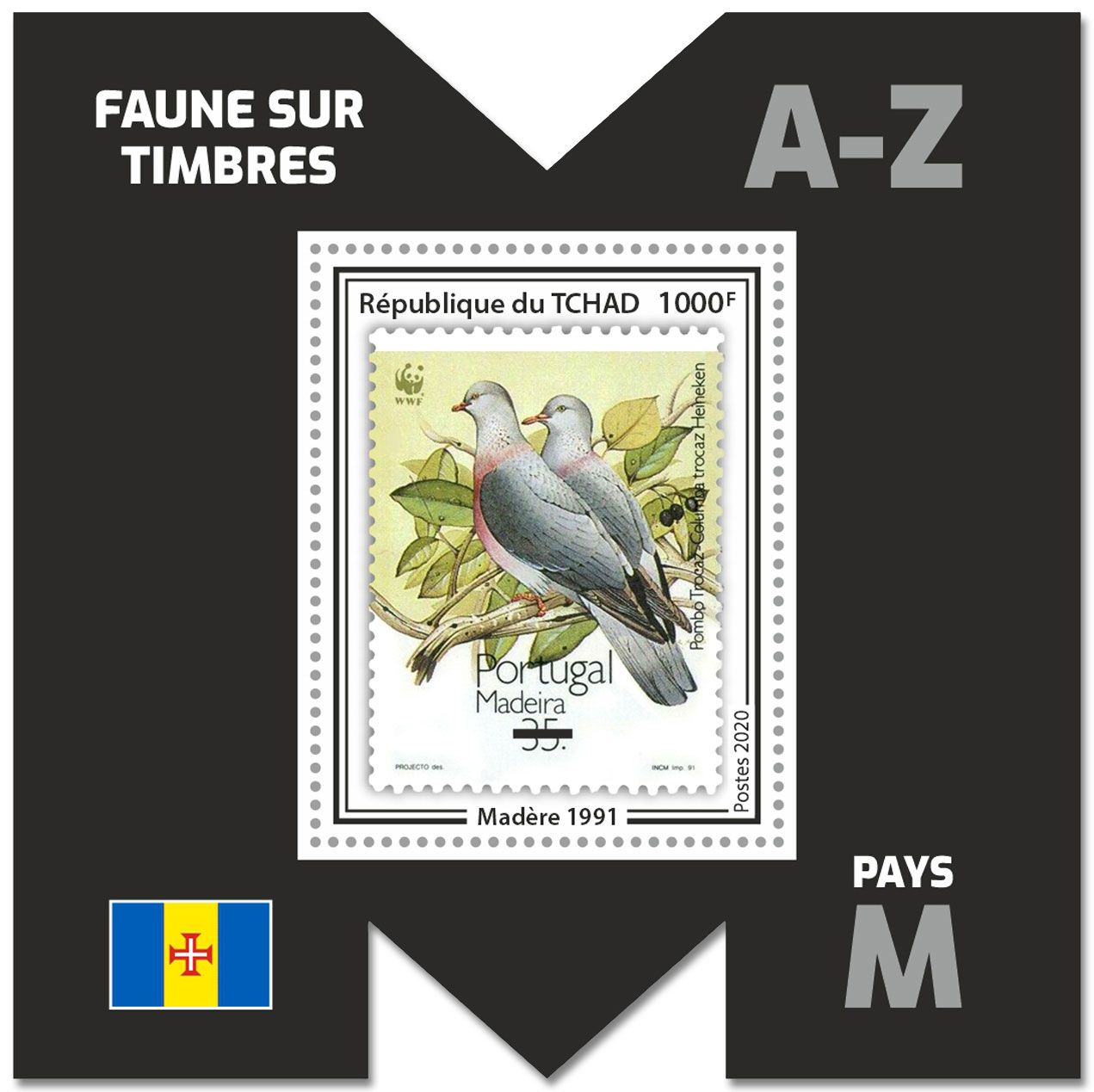 n° 318  - Timbre TCHAD Blocs et feuillets