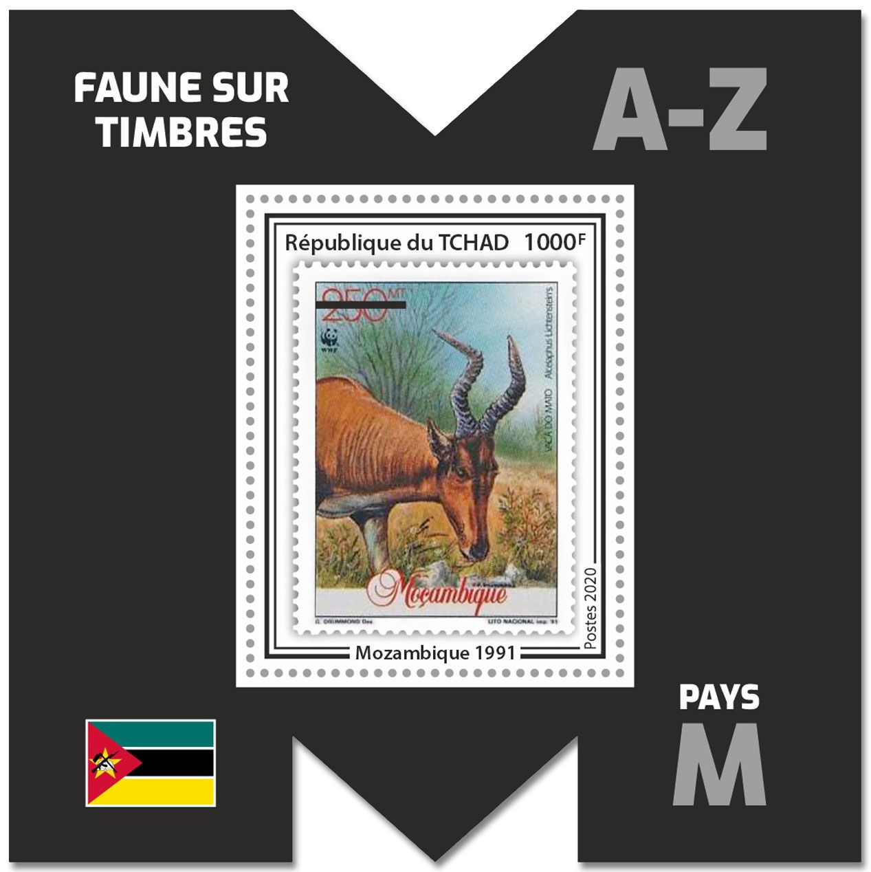 n° 319  - Timbre TCHAD Blocs et feuillets