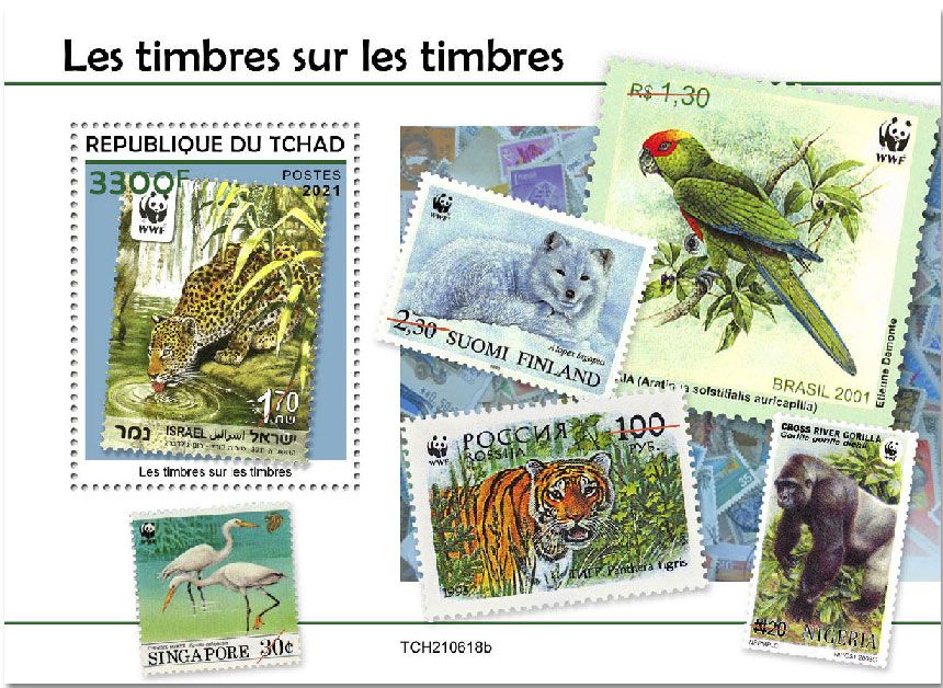 n° 634  - Timbre TCHAD Blocs et feuillets