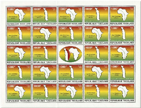 n° F8570  - Timbre TOGO Poste