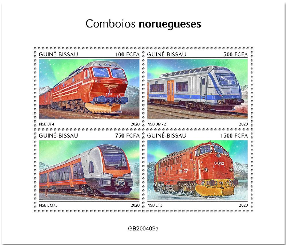 n° 8709/8712  - Timbre GUINEE-BISSAU Poste