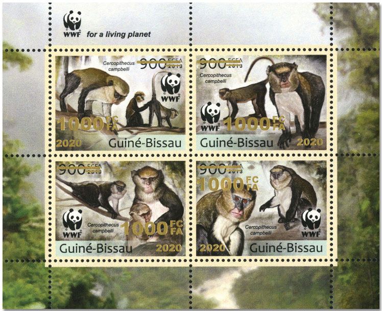 n° 8799/8802  - Timbre GUINEE-BISSAU Poste