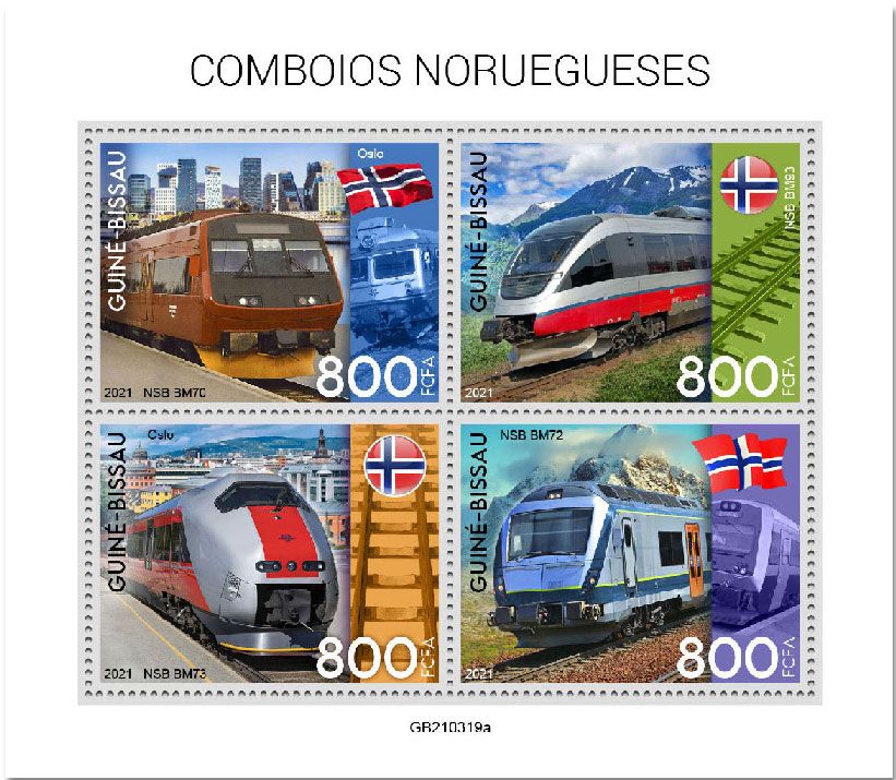 n° 9345/9348  - Timbre GUINEE-BISSAU Poste