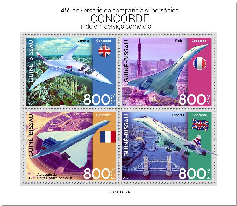 n° 9357/9360  - Timbre GUINEE-BISSAU Poste