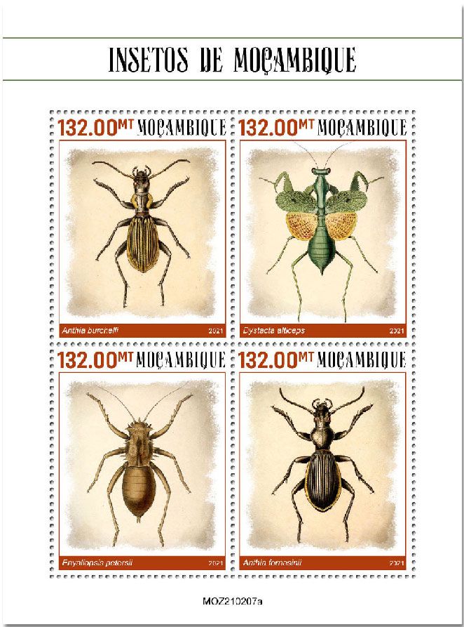 n° 9159/9162  - Timbre MOZAMBIQUE Poste