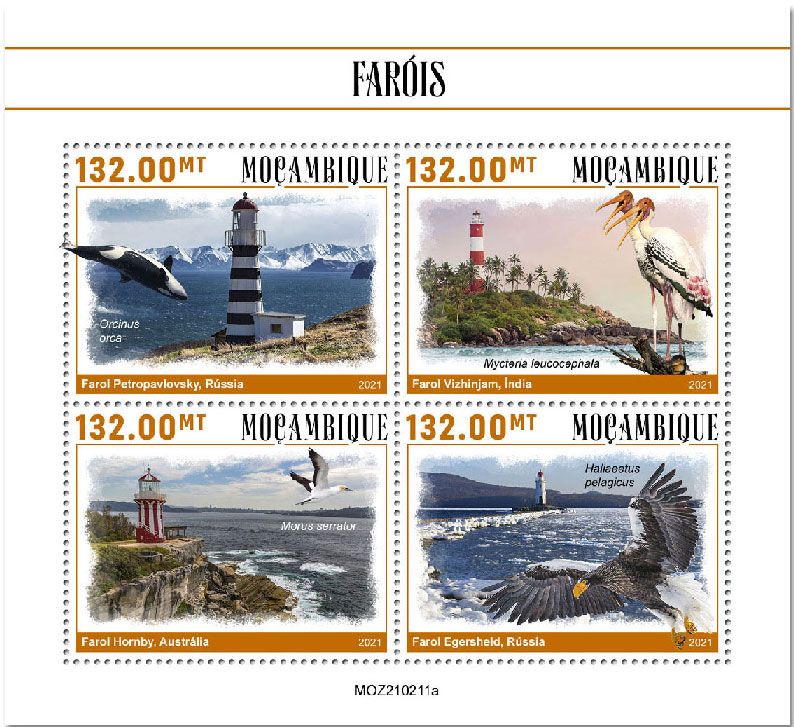 n° 9175/9178  - Timbre MOZAMBIQUE Poste