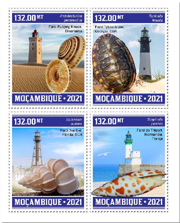 n° 9222/9225  - Timbre MOZAMBIQUE Poste