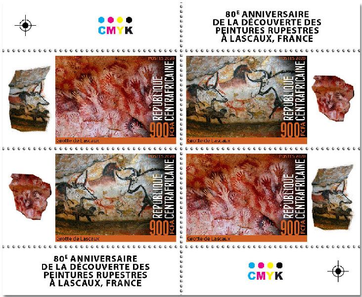 n° 7138/7145  - Timbre CENTRAFRIQUE Poste