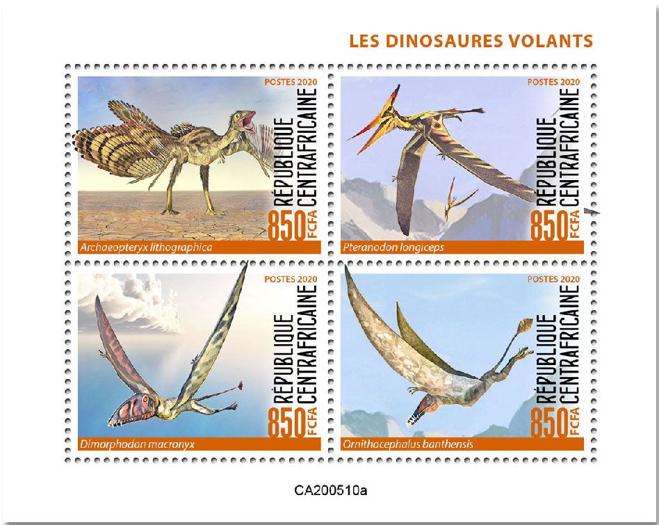 n° 7146/7149  - Timbre CENTRAFRIQUE Poste