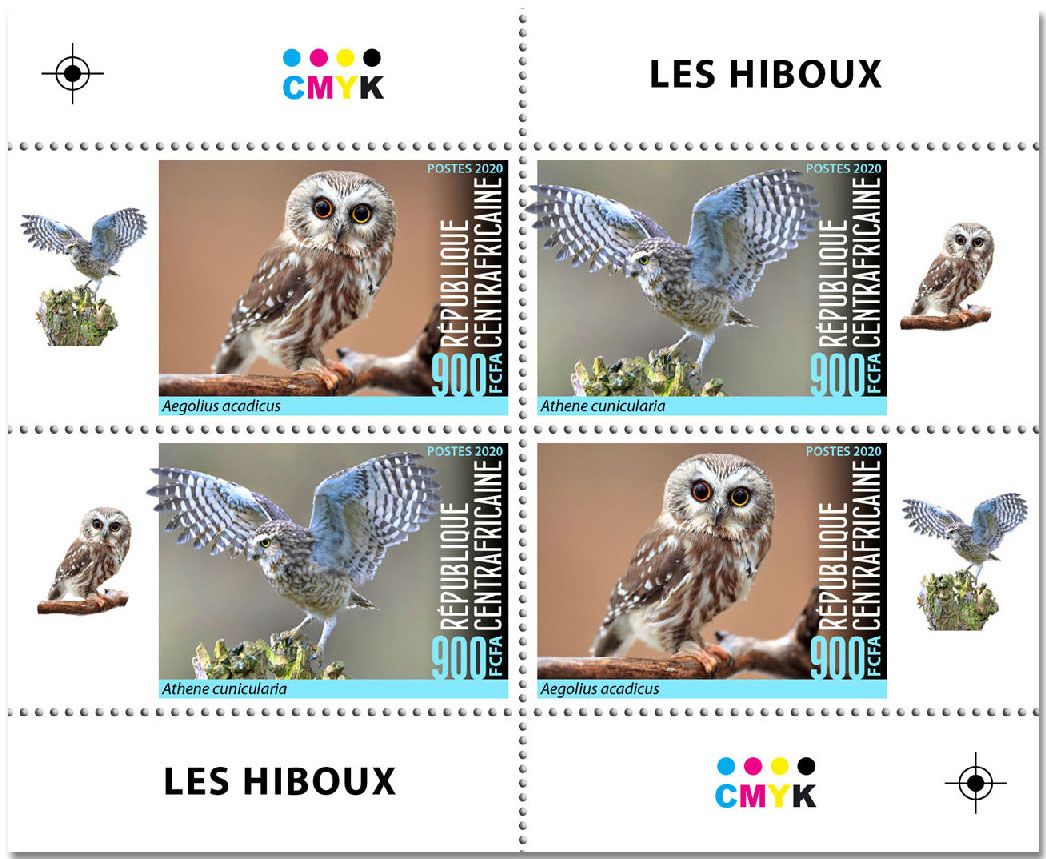 n° 7258/7265  - Timbre CENTRAFRIQUE Poste