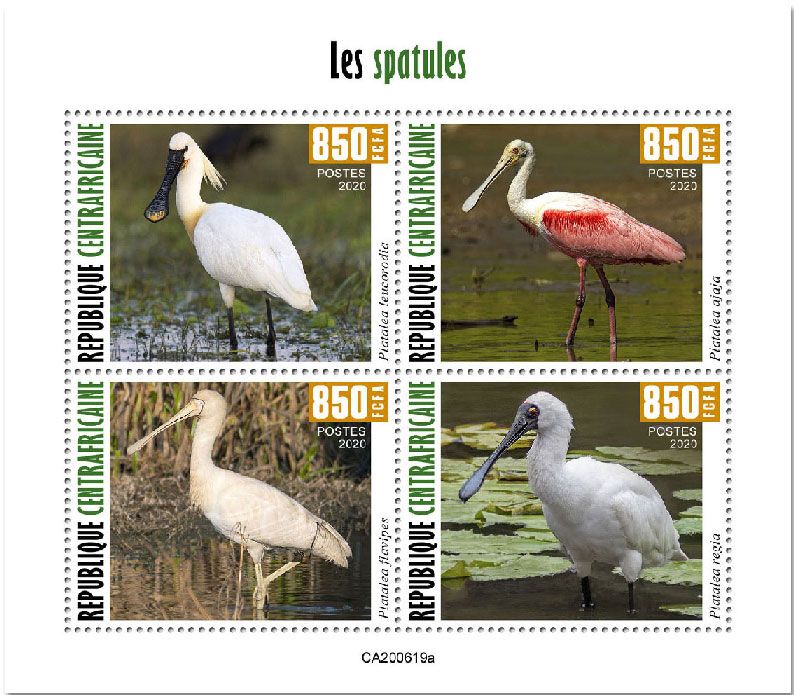 n° 7460/7463  - Timbre CENTRAFRIQUE Poste