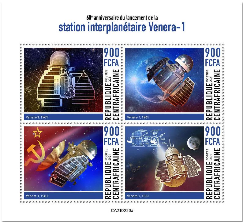 n° 7810/7813  - Timbre CENTRAFRIQUE Poste