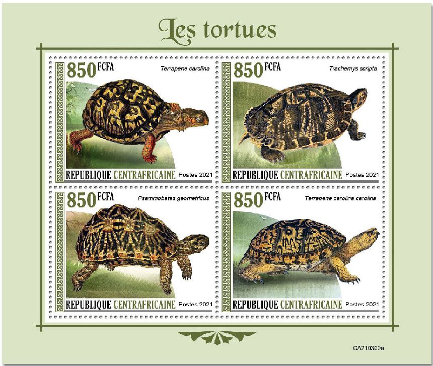 n° 7903/7906  - Timbre CENTRAFRIQUE Poste