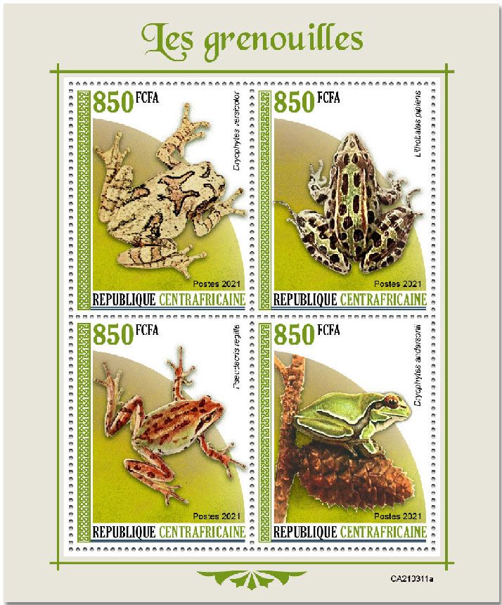 n° 7911/7914  - Timbre CENTRAFRIQUE Poste