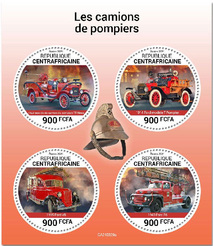 n° 7971/7974  - Timbre CENTRAFRIQUE Poste