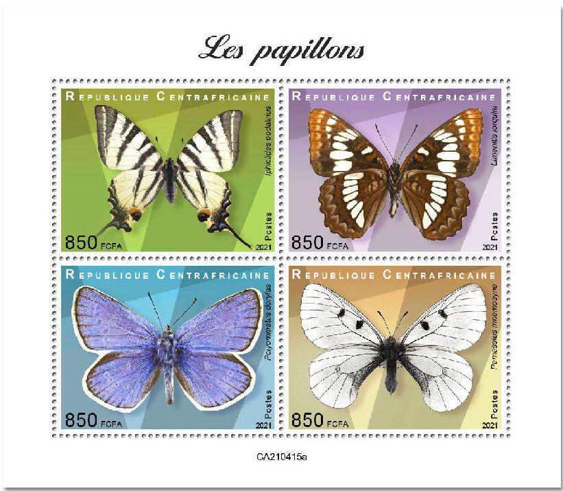 n° 8081/8084  - Timbre CENTRAFRIQUE Poste