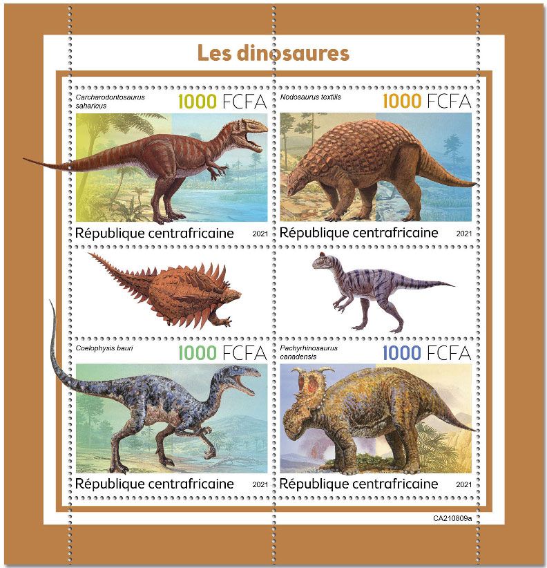 n° 8707/8710  - Timbre CENTRAFRIQUE Poste