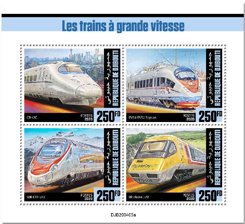 n° 3129/3132  - Timbre DJIBOUTI Poste