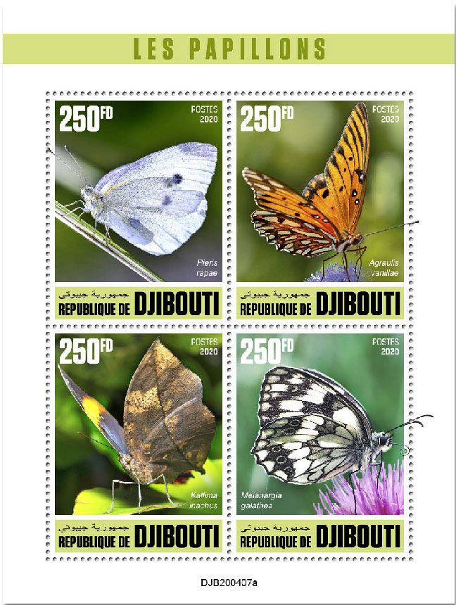 n° 3137/3140  - Timbre DJIBOUTI Poste