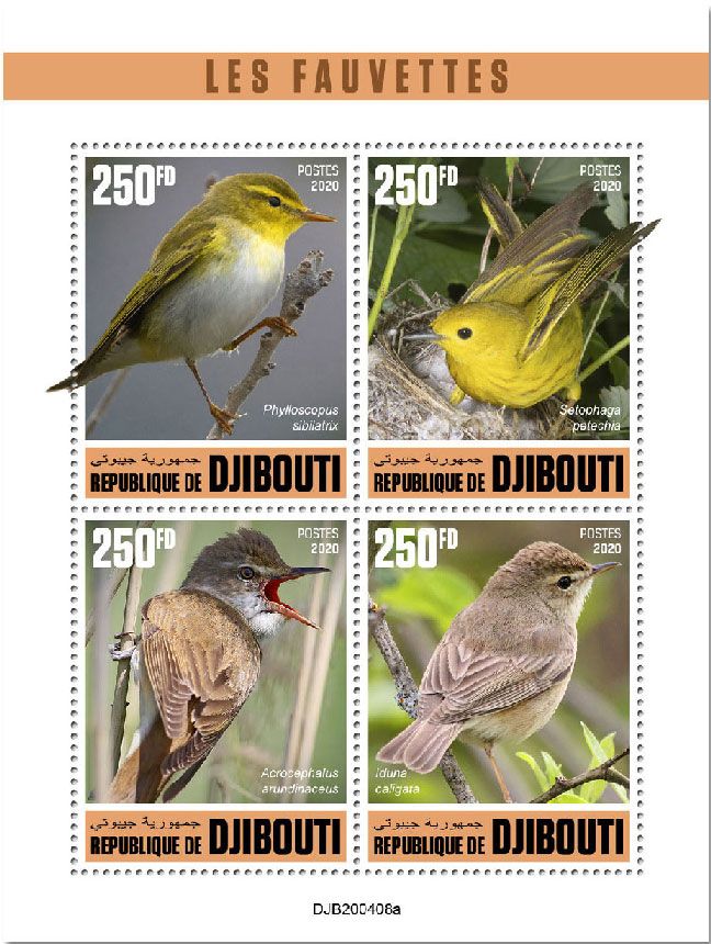 n° 3141/3144  - Timbre DJIBOUTI Poste