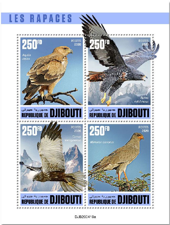 n° 3149/3152  - Timbre DJIBOUTI Poste