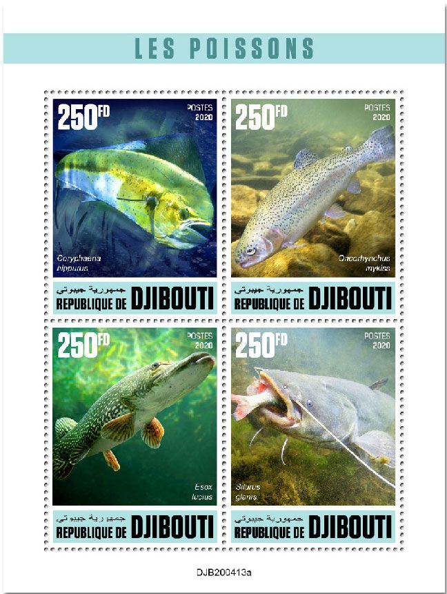 n° 3161/3164  - Timbre DJIBOUTI Poste