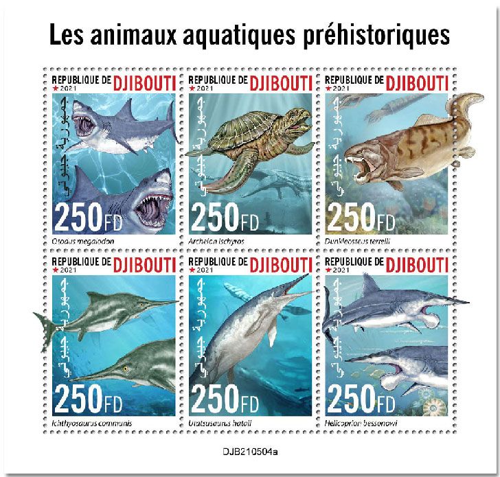 n° 3682/3687  - Timbre DJIBOUTI Poste