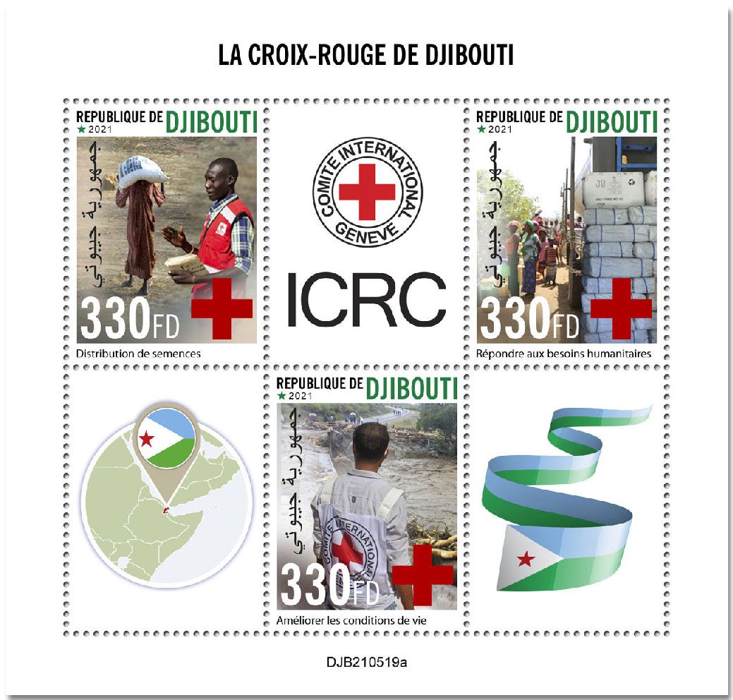 n° 3746/3748  - Timbre DJIBOUTI Poste