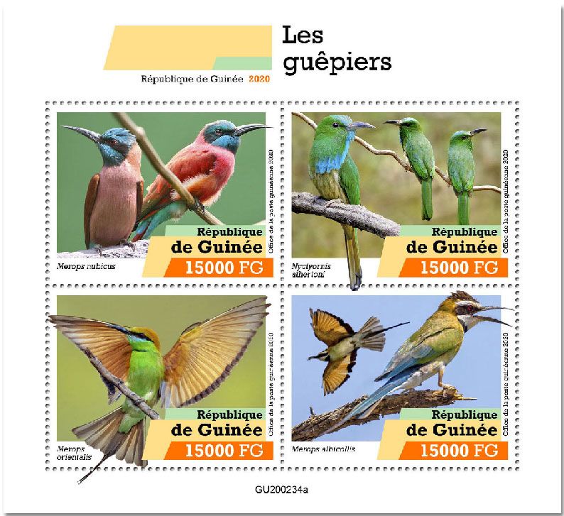 n° 10504/10507  - Timbre GUINEE Poste