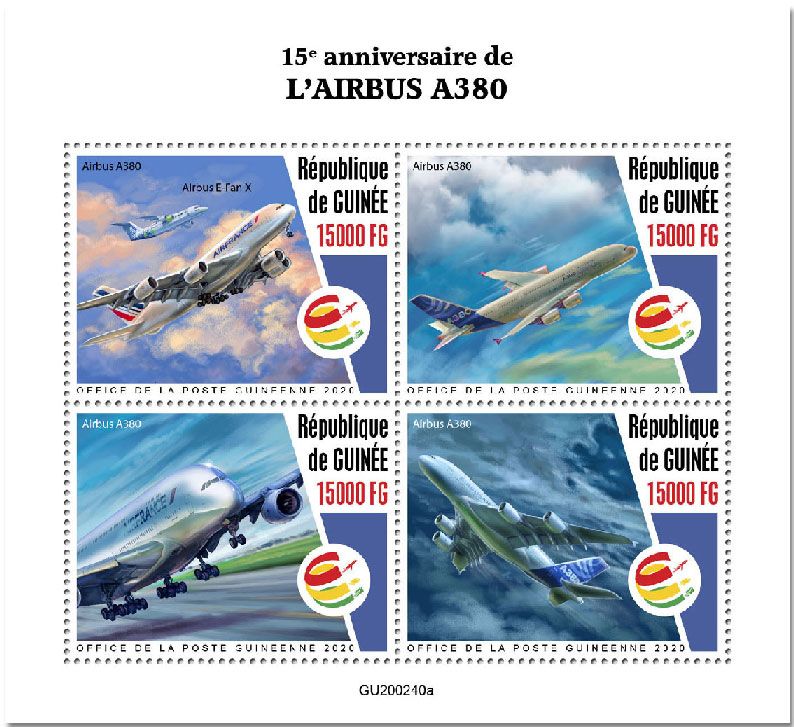 n° 10530/10533  - Timbre GUINEE Poste