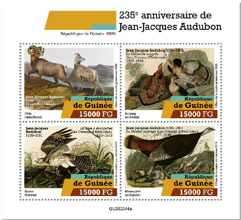 n° 10546/10549  - Timbre GUINEE Poste