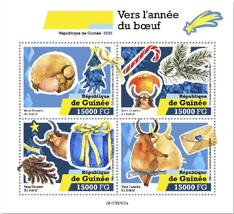 n° 10703/10706  - Timbre GUINEE Poste