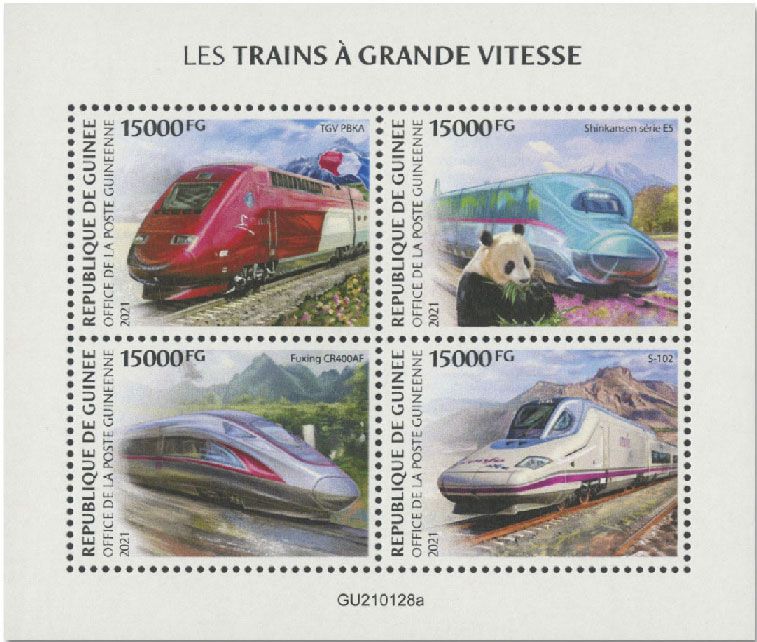 n° 10952/10955  - Timbre GUINEE Poste