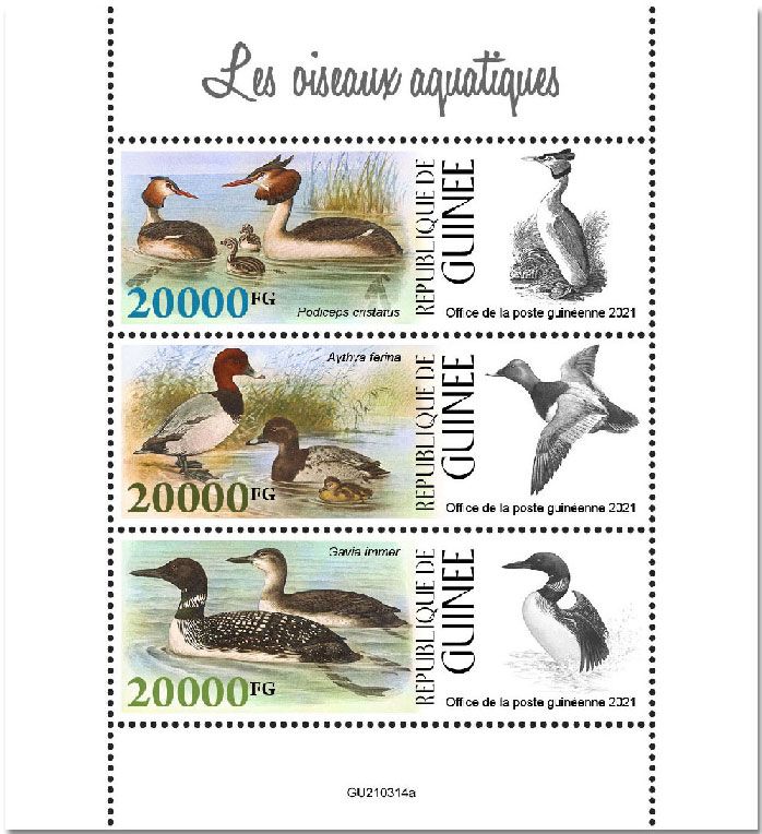 n° 11392/11394  - Timbre GUINEE Poste