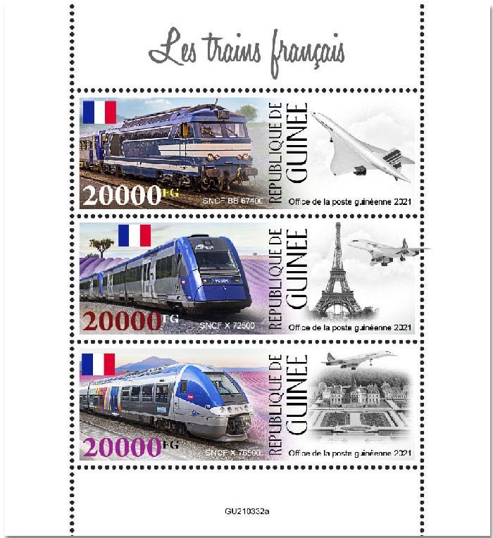 n° 11420/11422  - Timbre GUINEE Poste