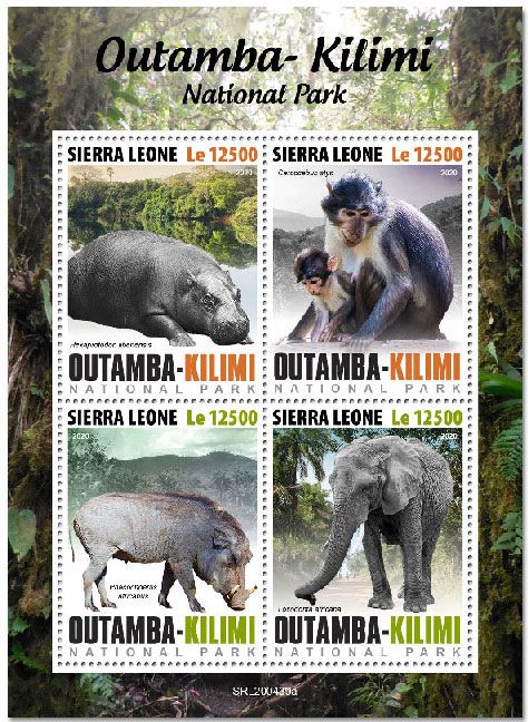 n° 10093/10096  - Timbre SIERRA LEONE Poste