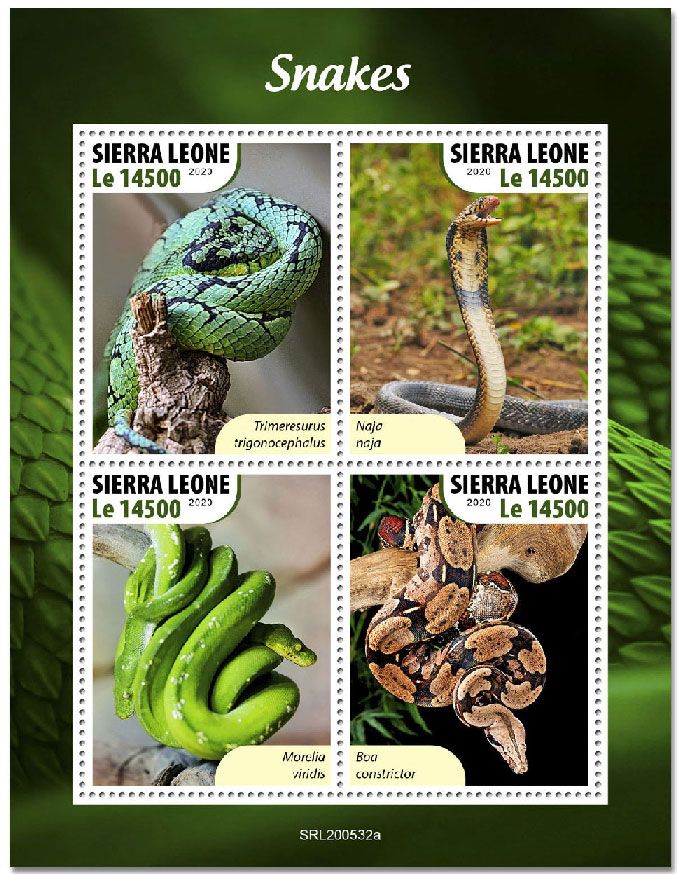 n° 10307/10310  - Timbre SIERRA LEONE Poste