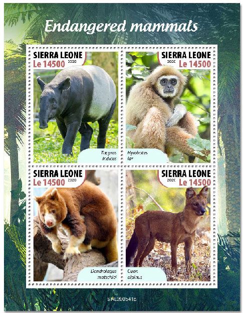 n° 10351/10354  - Timbre SIERRA LEONE Poste