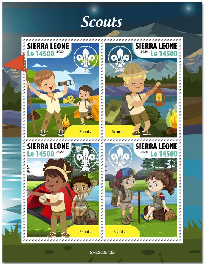 n° 10359/10362  - Timbre SIERRA LEONE Poste