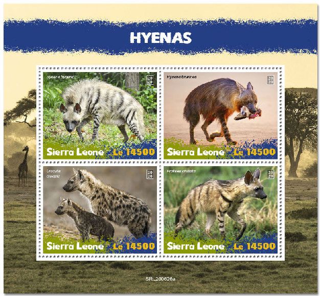 n° 10483/10486  - Timbre SIERRA LEONE Poste