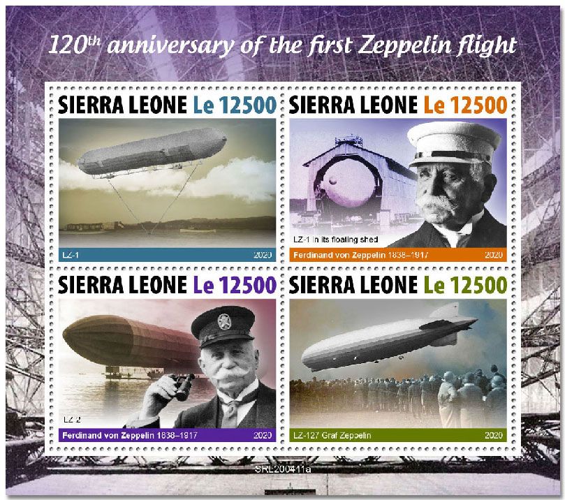 n° 9897/9900  - Timbre SIERRA LEONE Poste