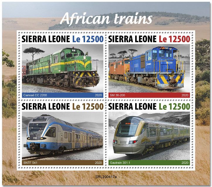 n° 9921/9924  - Timbre SIERRA LEONE Poste