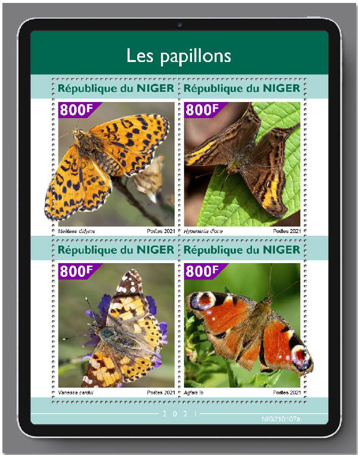 n° 6002/6005  - Timbre NIGER Poste