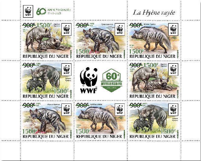 n° 6338/6341  - Timbre NIGER Poste