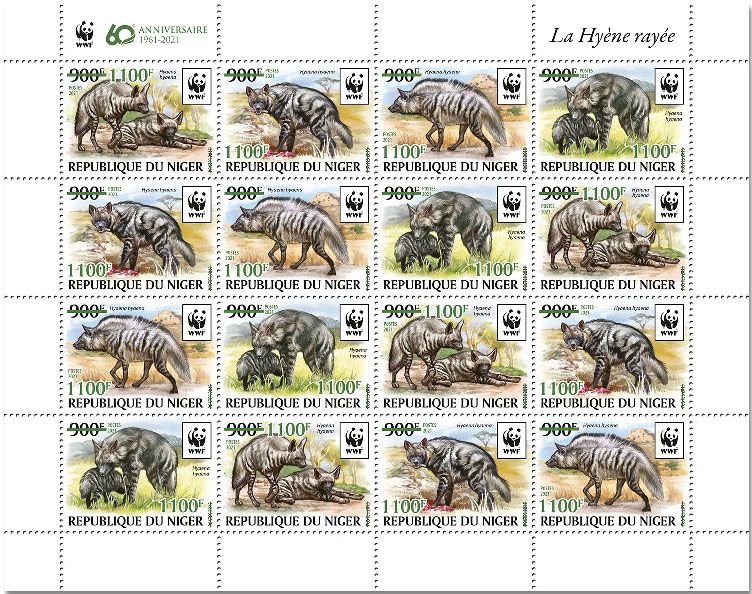 n° 6346/6349  - Timbre NIGER Poste