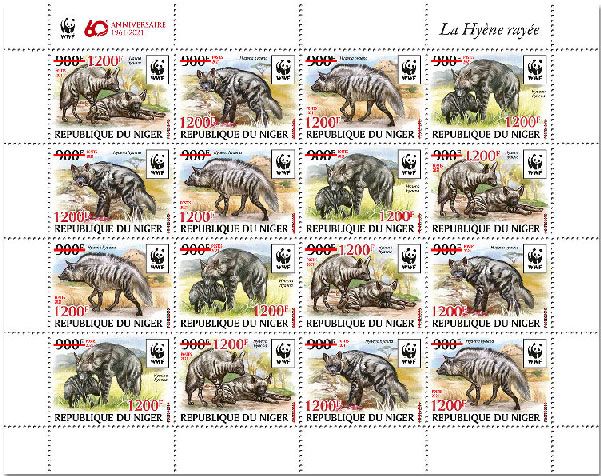 n° 6350/6353  - Timbre NIGER Poste